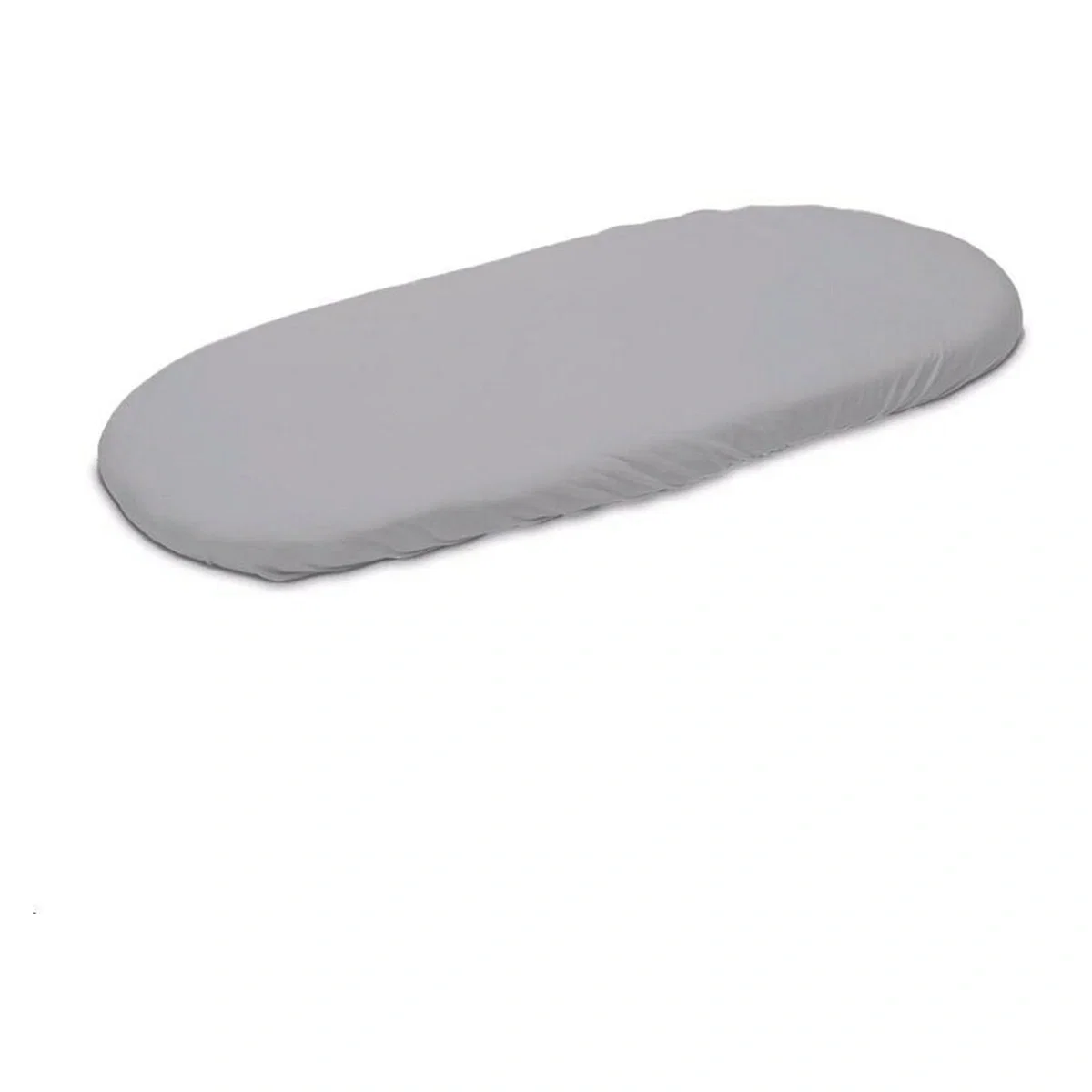Cearceaf cu elastic, New Baby, Pentru landou, Din Bumbac, 35 x 75 cm, 0 luni+, Grey [1]