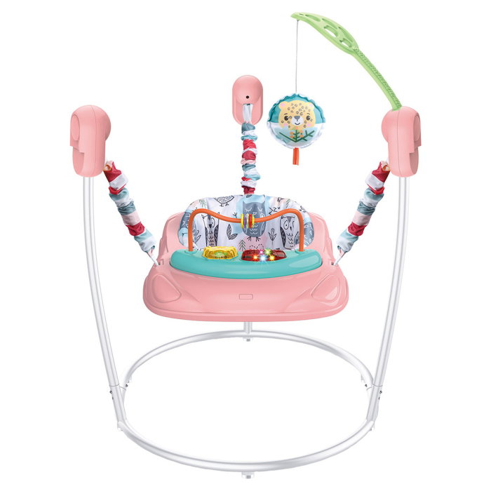 Centru de activitati Chipolino Jumpy Car, Pink [1]