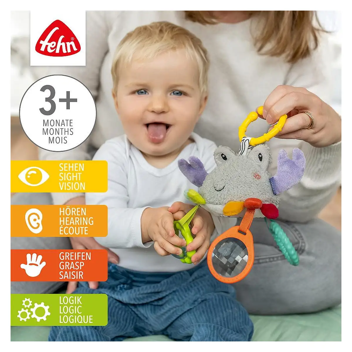 Centru de activitati mini - Crabul vesel Fehn 3 luni+ [2]