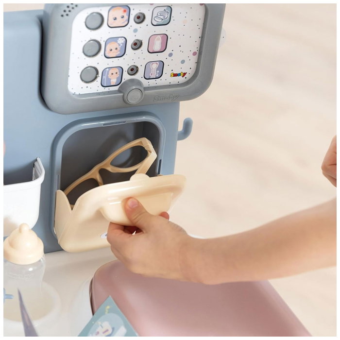 Centru de ingrijire pentru papusi Smoby Baby Care Center albastru cu accesorii 3 ani + [7]