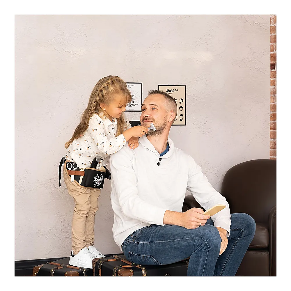 Centura frizer Smoby Barber and Cut negru cu accesorii 3 ani + [12]