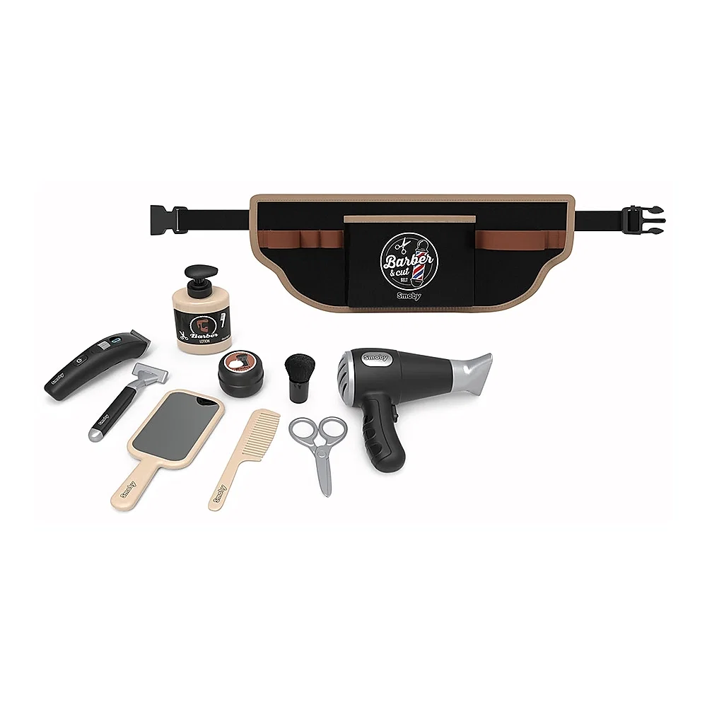 Centura frizer Smoby Barber and Cut negru cu accesorii 3 ani + [2]