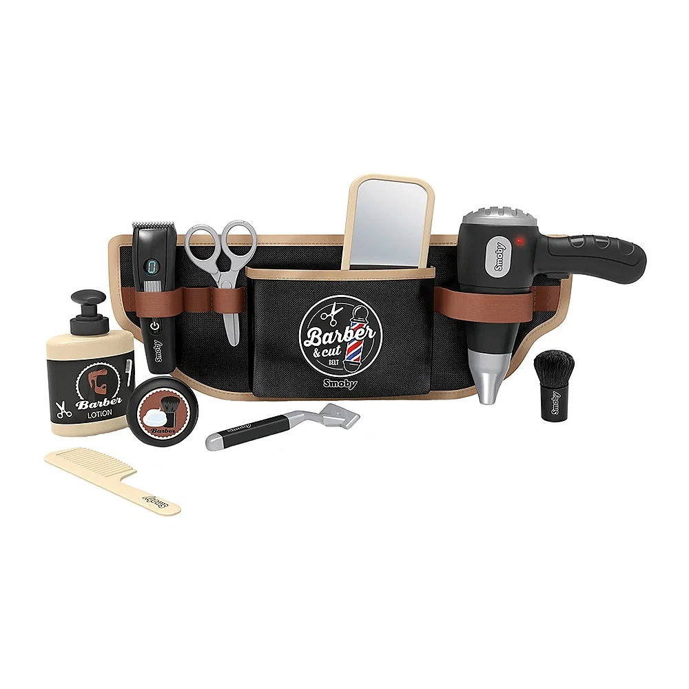 Centura frizer Smoby Barber and Cut negru cu accesorii 3 ani + [1]