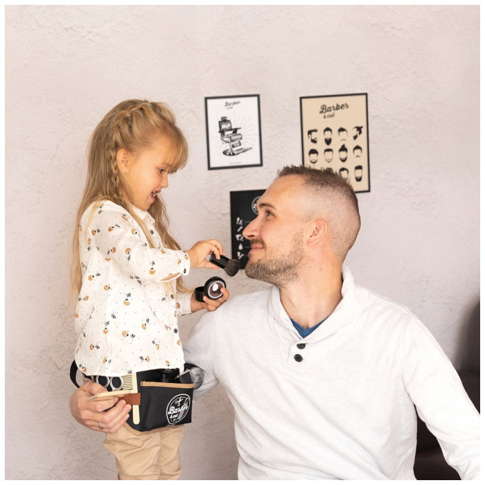 Centura frizer Smoby Barber and Cut negru cu accesorii 3 ani + [11]