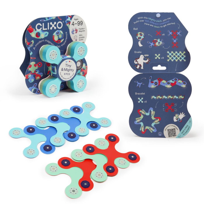 Clixo® joc magnetic de construit - Tiny & Mighty - Ocean (9 piese) [1]