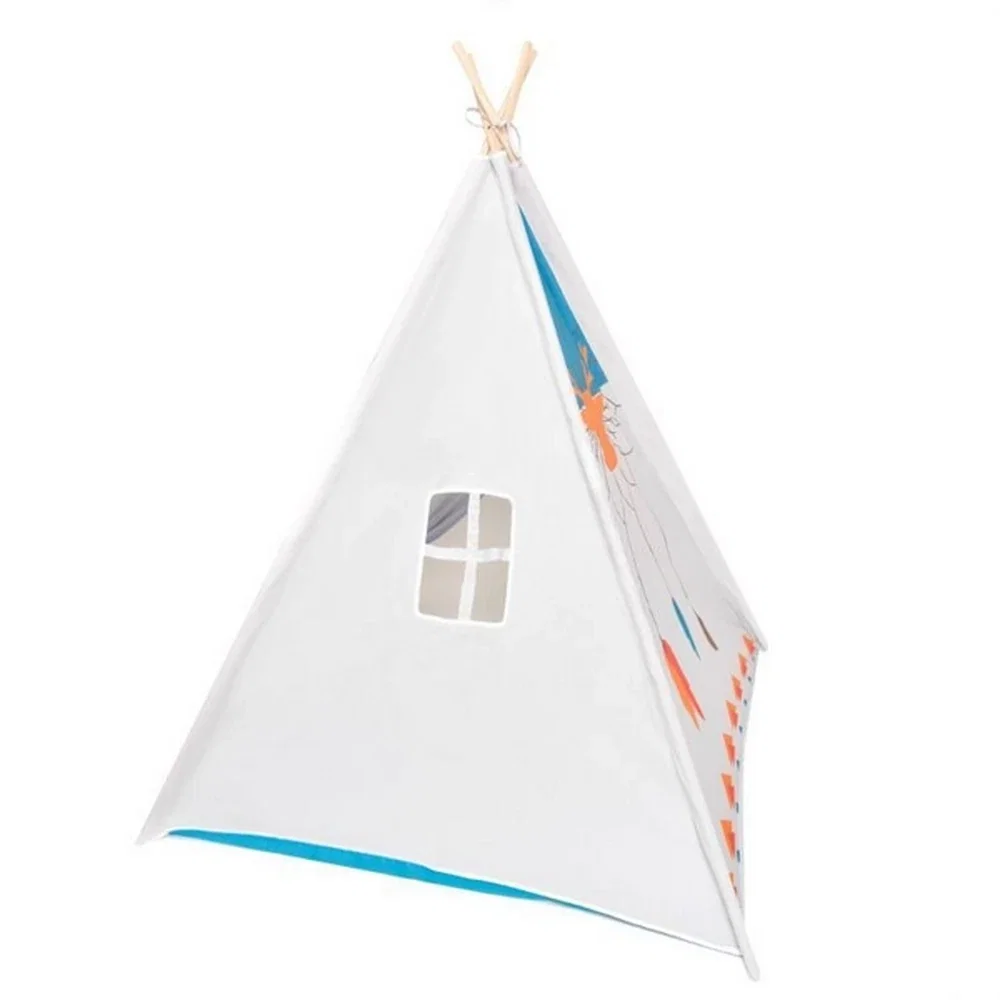 Cort de indieni Ecotoys - Alb [2]