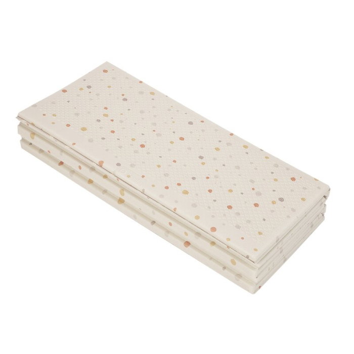 Covoras educativ, Lionelo, Zora, Din spuma XPE non-toxica, Cu doua fete, Suprafata antiderapanta, 180x200 cm, Grosime 1.5 cm, Pliabil, Include geanta pentru transport, Bej [3]
