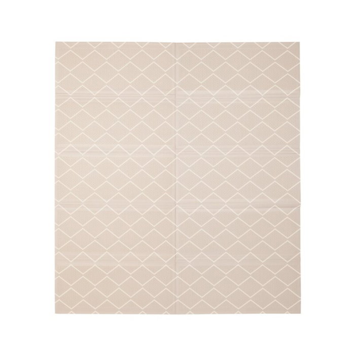 Covoras educativ, Lionelo, Zora, Din spuma XPE non-toxica, Cu doua fete, Suprafata antiderapanta, 180x200 cm, Grosime 1.5 cm, Pliabil, Include geanta pentru transport, Bej [6]