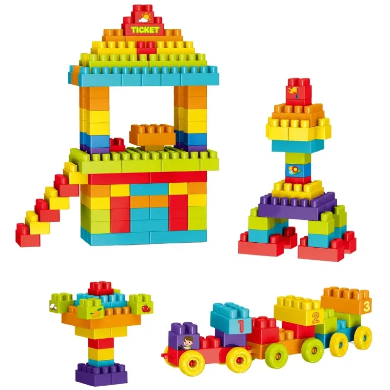 Cuburi de construit (245 piese) Bufnitel 3 ani [1]