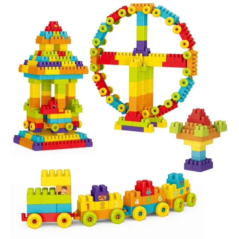 Cuburi de construit (370 piese) Bufnitel 3 ani+ [1]