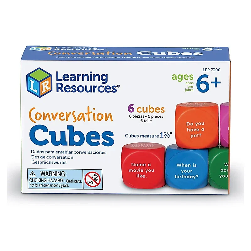 Cuburi pentru conversatii Learning Resources 10 ani [4]