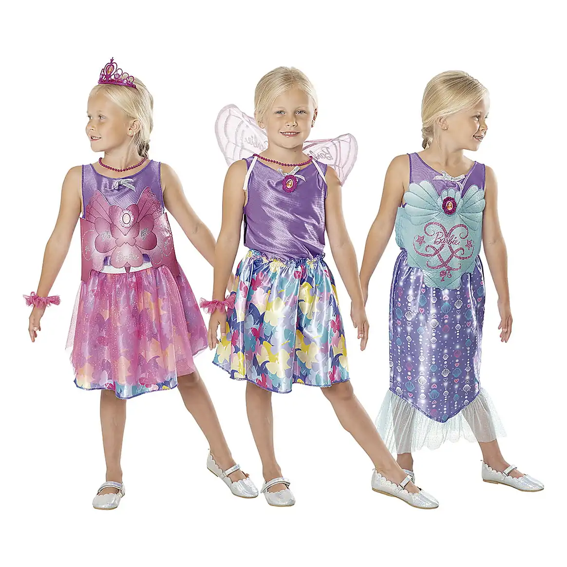 Cufar cu costumatii & accesorii Barbie (4 - 6 ani) Rubies [3]