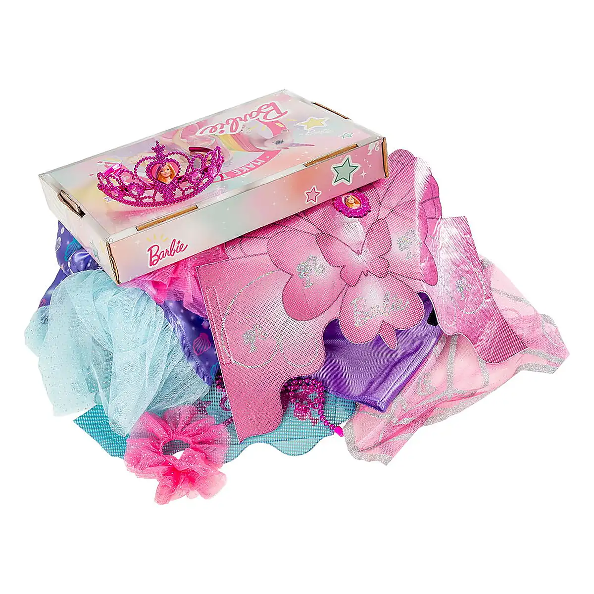 Cufar cu costumatii & accesorii Barbie (4 - 6 ani) Rubies [1]