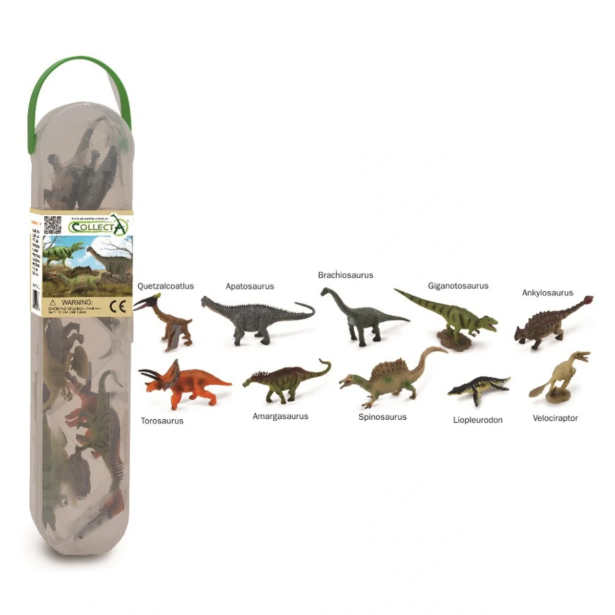Cutie cu 10 minifigurine Dinozauri set 2 Collecta [1]