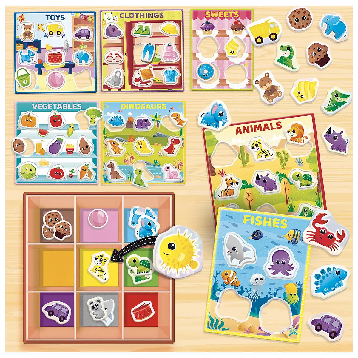 Cutiuta Montessori - Culori LISCIANI 4 ani [3]
