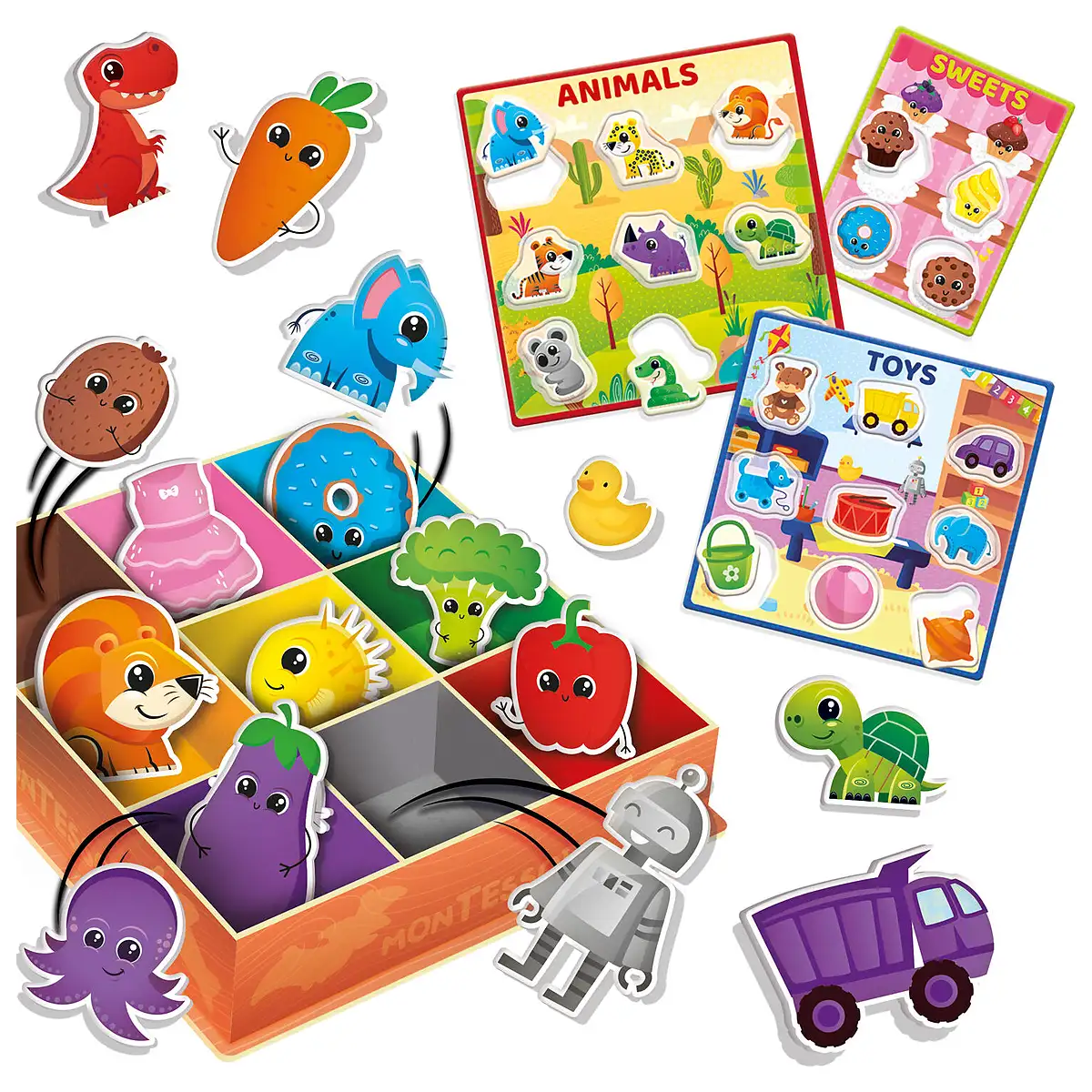Cutiuta Montessori - Culori LISCIANI 4 ani [2]