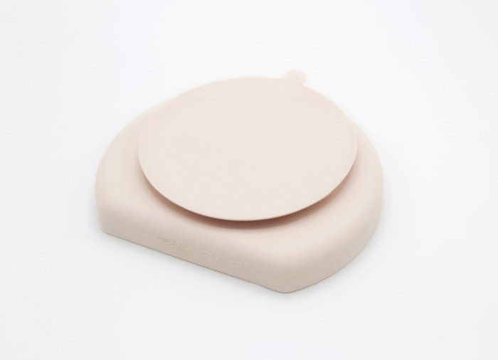 Farfurie din silicon cu 3 compartimente pentru auto-diversificare BabyJem 6 luni [5]