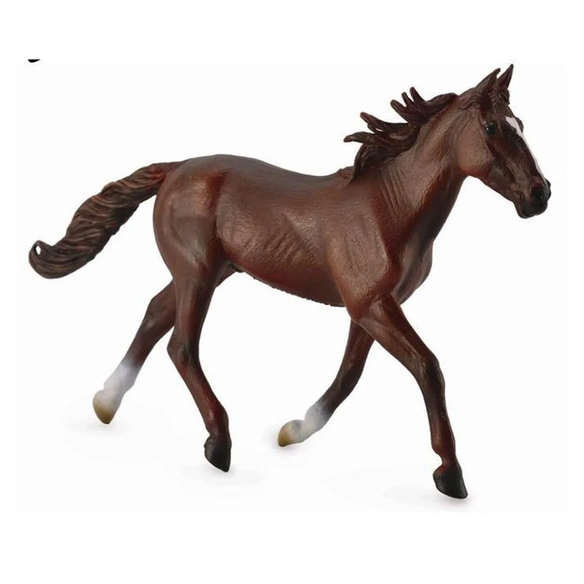 Figurina Armasar Standardbred Pacer Castaniu Collecta [1]