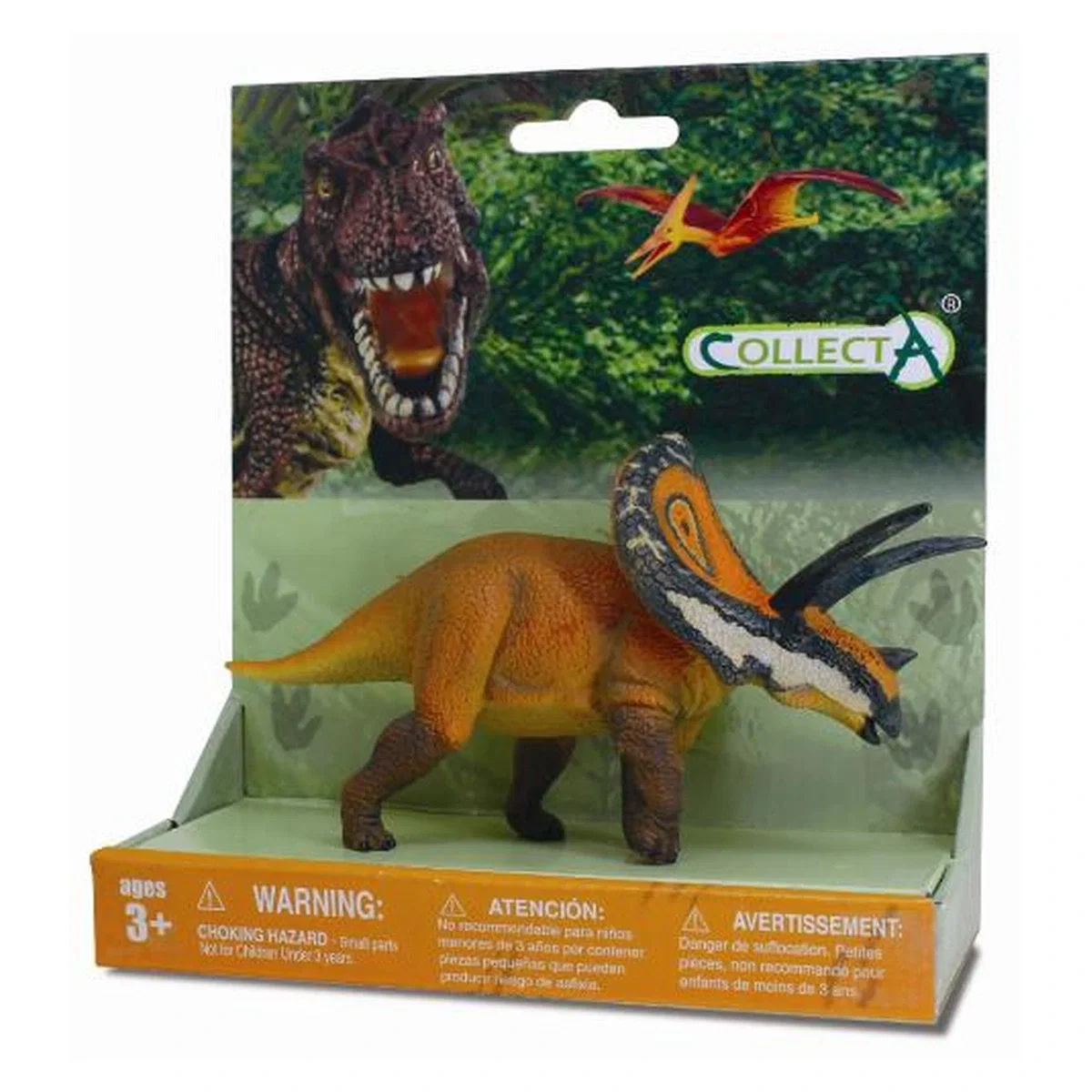 Figurina pe platforma dinozaur Torosaurus Collecta [1]
