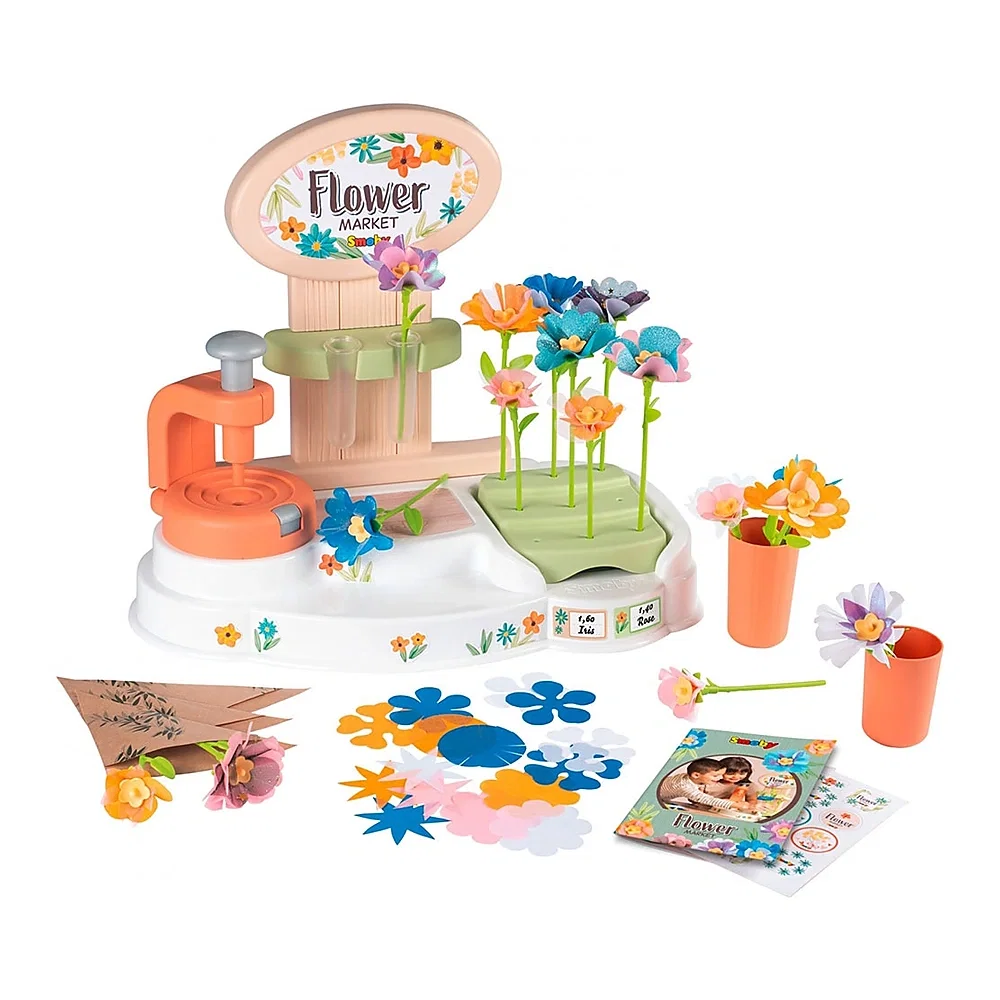 Florarie Smoby Flower Market cu accesorii 3 ani + [1]