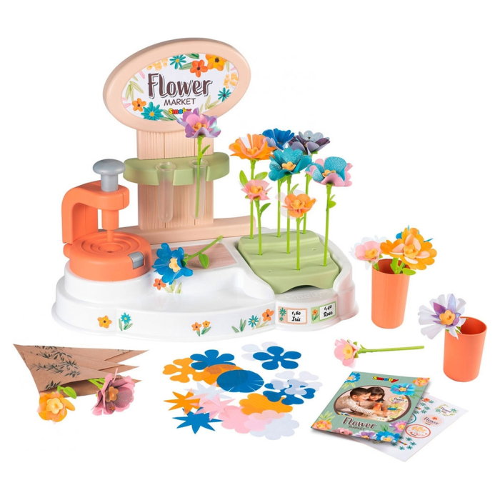 Florarie Smoby Flower Market cu accesorii 3 ani + [1]