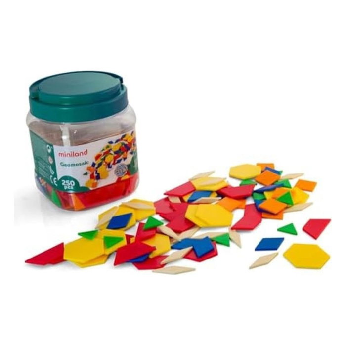 Forme geometrice diverse Miniland 250 buc [1]