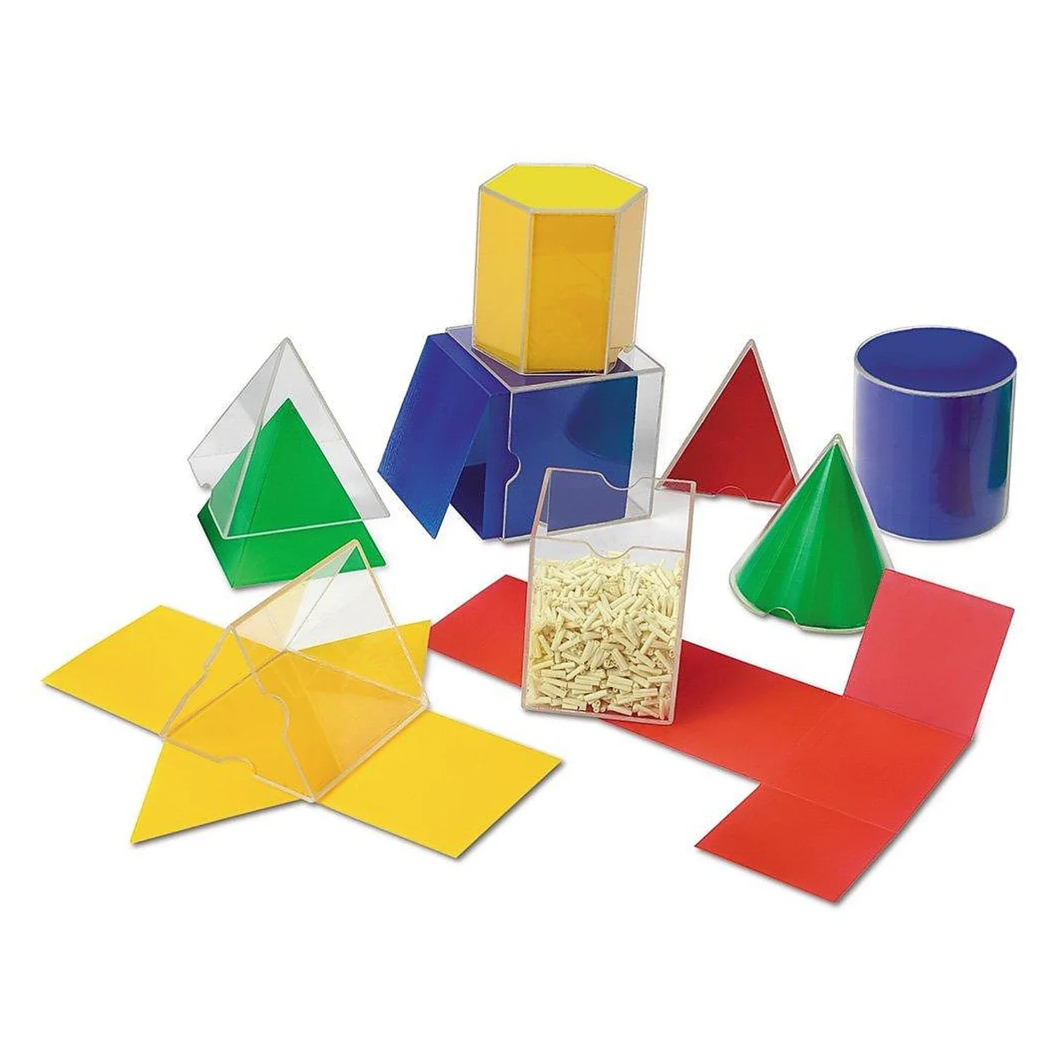 Forme geometrice pliante - 16 piese Learning Resources 11 an [1]