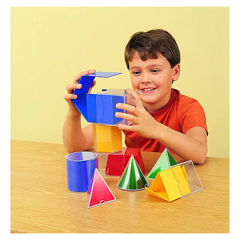 Forme geometrice pliante - 16 piese Learning Resources 11 an [3]