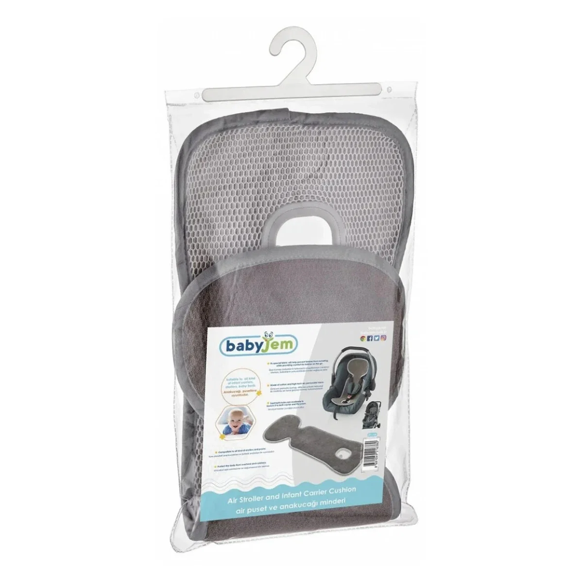 Husa antitranspiratie pentru carucioare si scaune auto Air BabyJem 0 luni + [4]