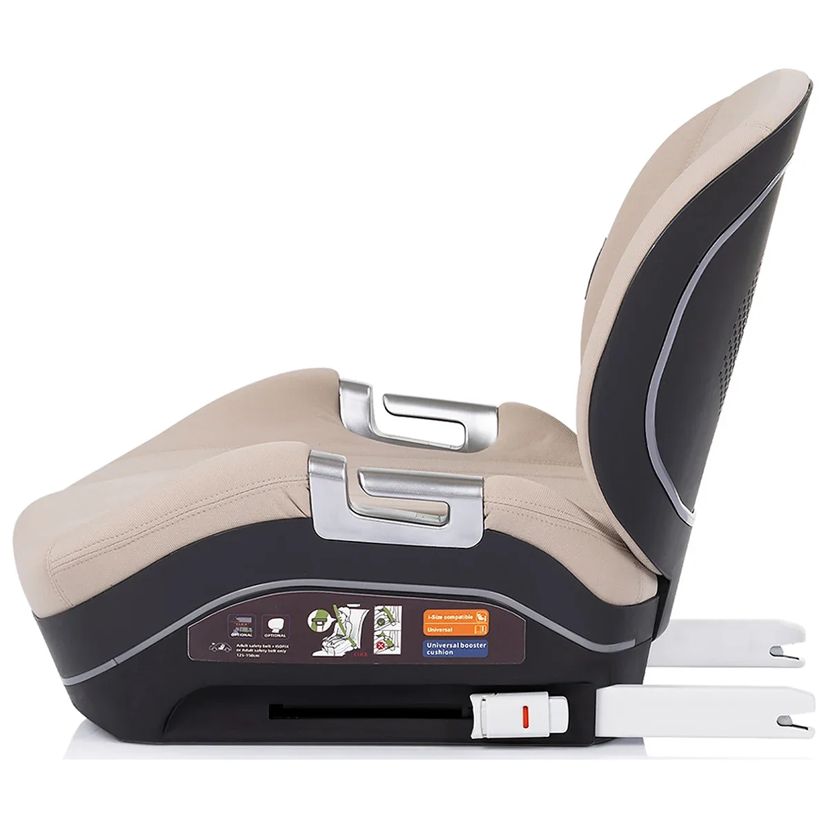 Inaltator auto Chipolino Genesis I-Size 125-150 cm cu sistem Isofix latte [3]