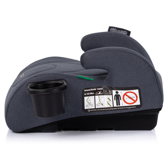 Inaltator auto Chipolino Go Boost I-Size 125-150 cm charcoal [3]