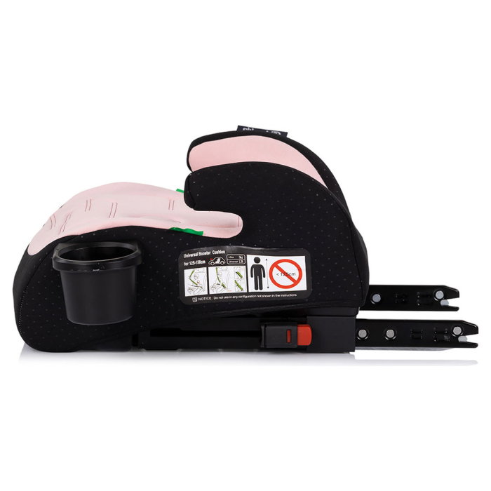 Inaltator auto Chipolino Go Boost Iso I-Size 125-150 cm cu sistem Isofix powder pink [3]