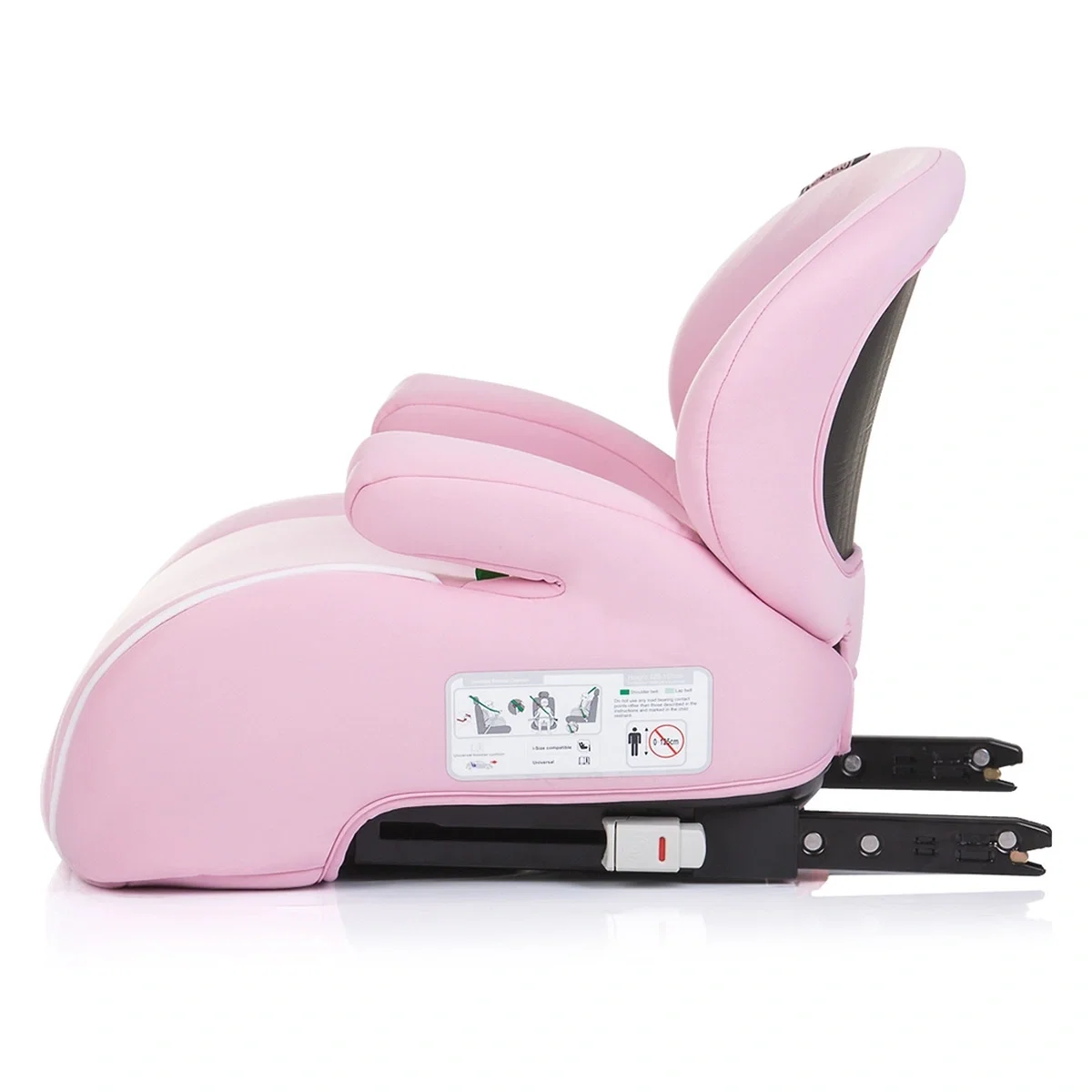 Inaltator auto copii Chipolino Sonic I-Size 125-150 cm cu Isofix - model Kitten, Roz [3]