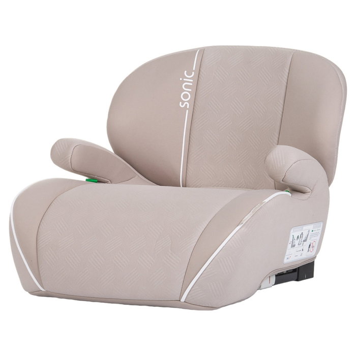 Inaltator auto copii Chipolino Sonic I-Size 125-150 cm cu Isofix - model Tiramisu [1]