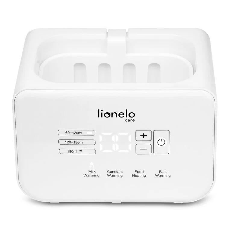 Incalzitor biberoane, Lionelo, ThermUp Double, 2 biberoane, 3 - 5 min, Sterilizare, Dezghetare, Alb 2 ani [2]