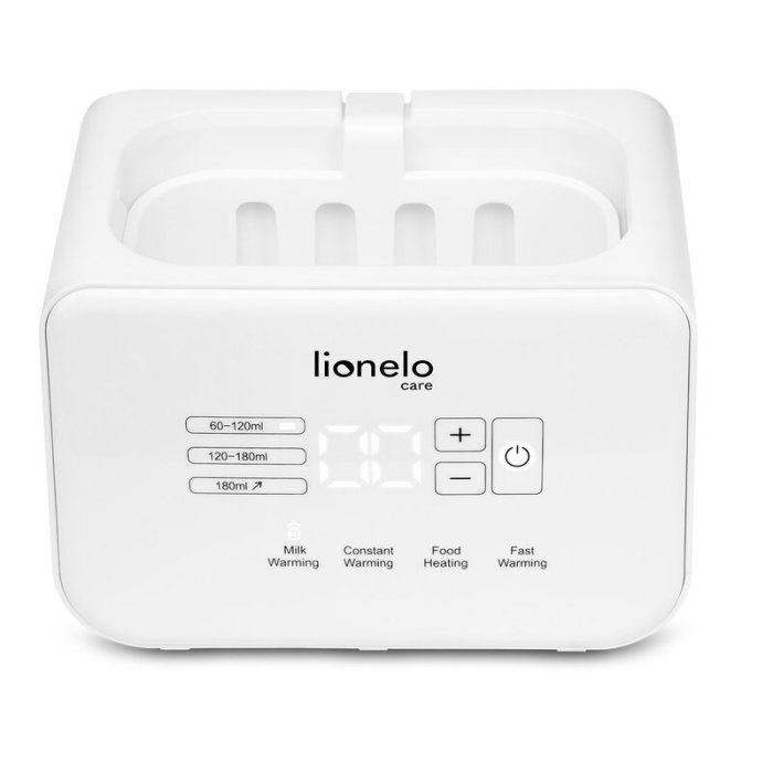 Incalzitor biberoane, Lionelo, ThermUp Double, 2 biberoane, 3 - 5 min, Sterilizare, Dezghetare, Alb 2 ani [14]