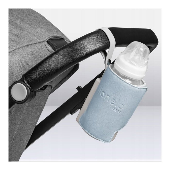 Incalzitor biberoane, Lionelo, ThermUp Go Plus, Portabil, Temperatura constanta pana la 24 h, Incarcare USB, Albastru deschis [21]