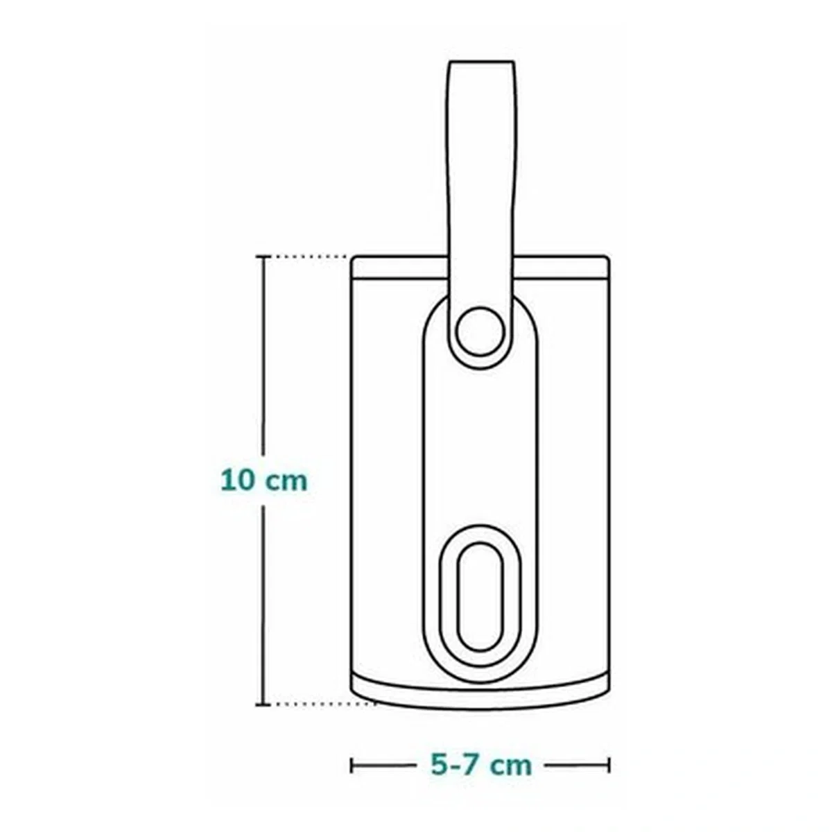 Incalzitor biberoane ThermUp Go, Portabil, Temperatura constanta pana la 24 h, Incarcare USB, Gri Lionelo 2 ani [15]