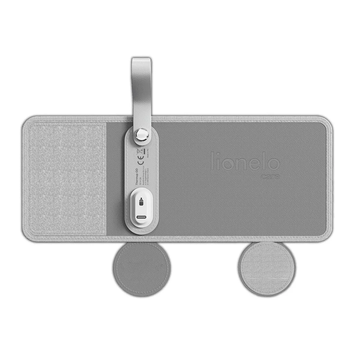 Incalzitor biberoane ThermUp Go, Portabil, Temperatura constanta pana la 24 h, Incarcare USB, Gri Lionelo 2 ani [11]