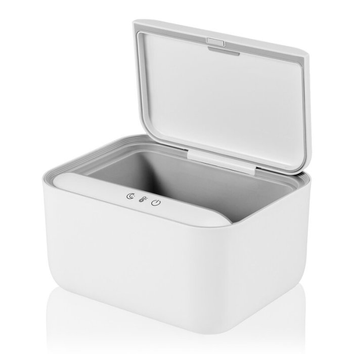 Incalzitor servetele umede, Lionelo, Babybliss, Cu 3 setari de temperatura, Panou de control cu ecran tactil, Fara BPA, White [9]