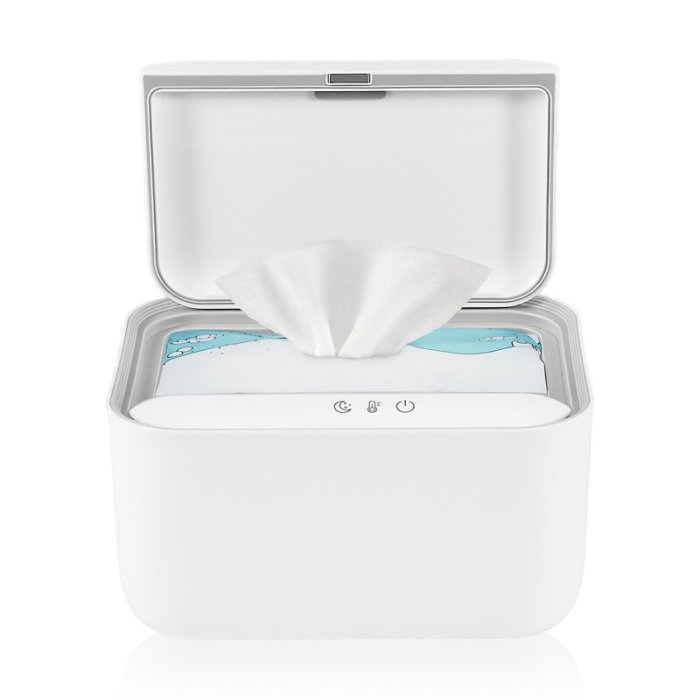 Incalzitor servetele umede, Lionelo, Babybliss, Cu 3 setari de temperatura, Panou de control cu ecran tactil, Fara BPA, White [7]