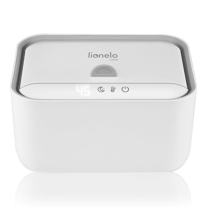 Incalzitor servetele umede, Lionelo, Babybliss, Cu 3 setari de temperatura, Panou de control cu ecran tactil, Fara BPA, White [5]