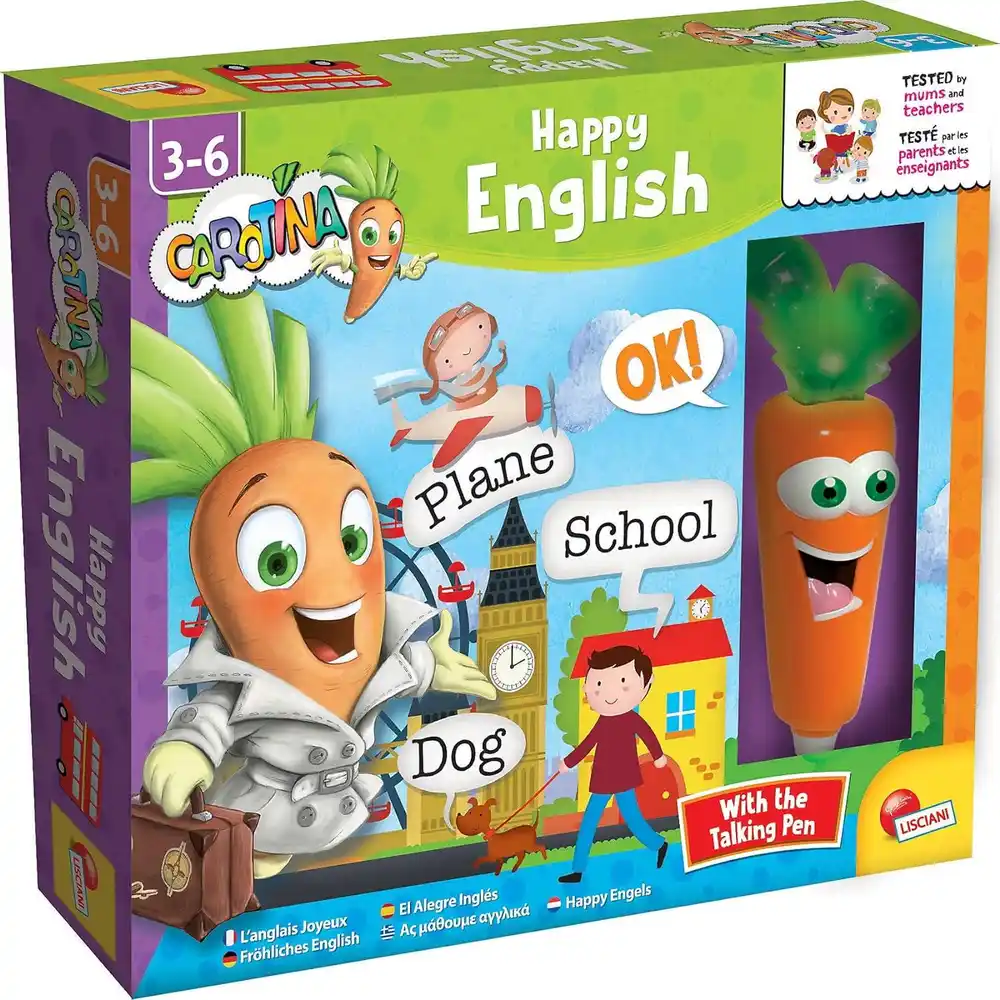 Joc cu pix interactiv - Primele cuvinte in engleza LISCIANI 6 ani [1]