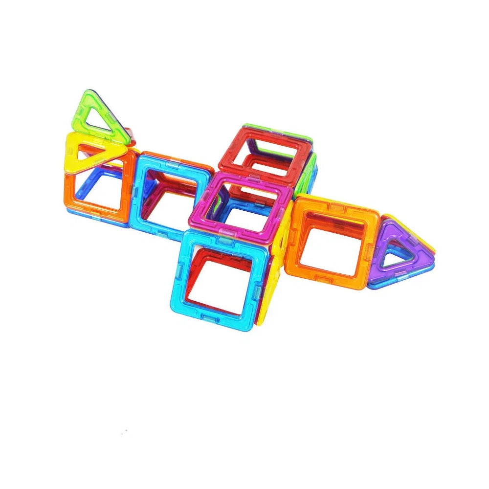 Joc de constructie magnetic - 30 piese MAGPLAYER 10 ani [2]