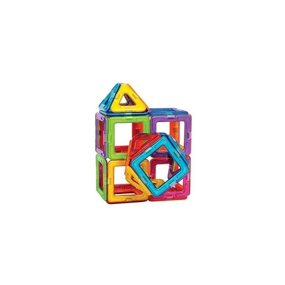 Joc de constructie magnetic - 45 piese MAGPLAYER 10 ani [3]