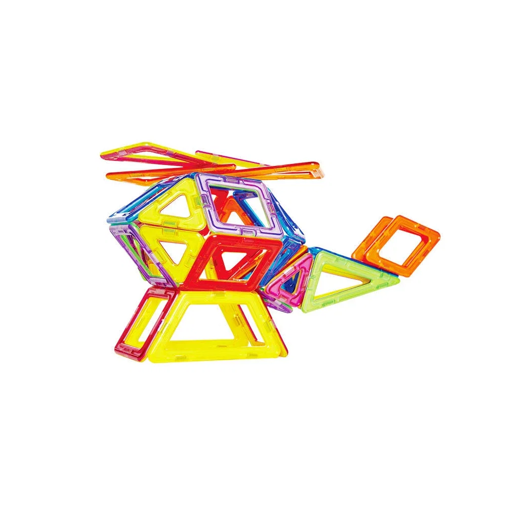 Joc de constructie magnetic - 62 piese MAGPLAYER 10 ani [3]