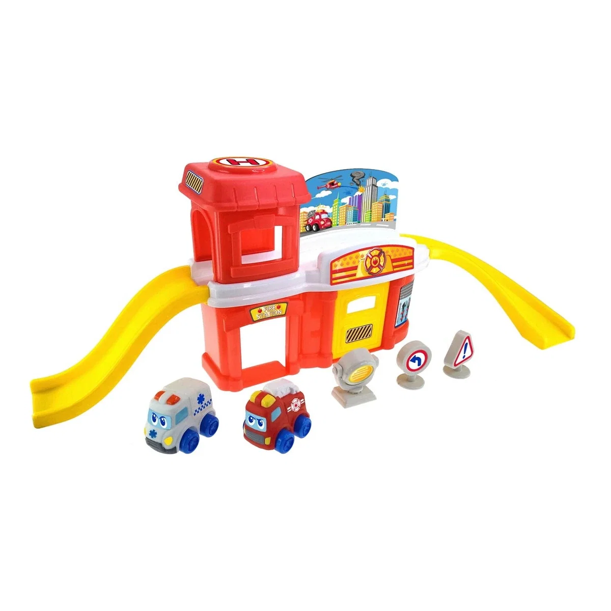 Joc de constructie - Prima mea statie de pompieri Little Learner 12 luni+ [1]