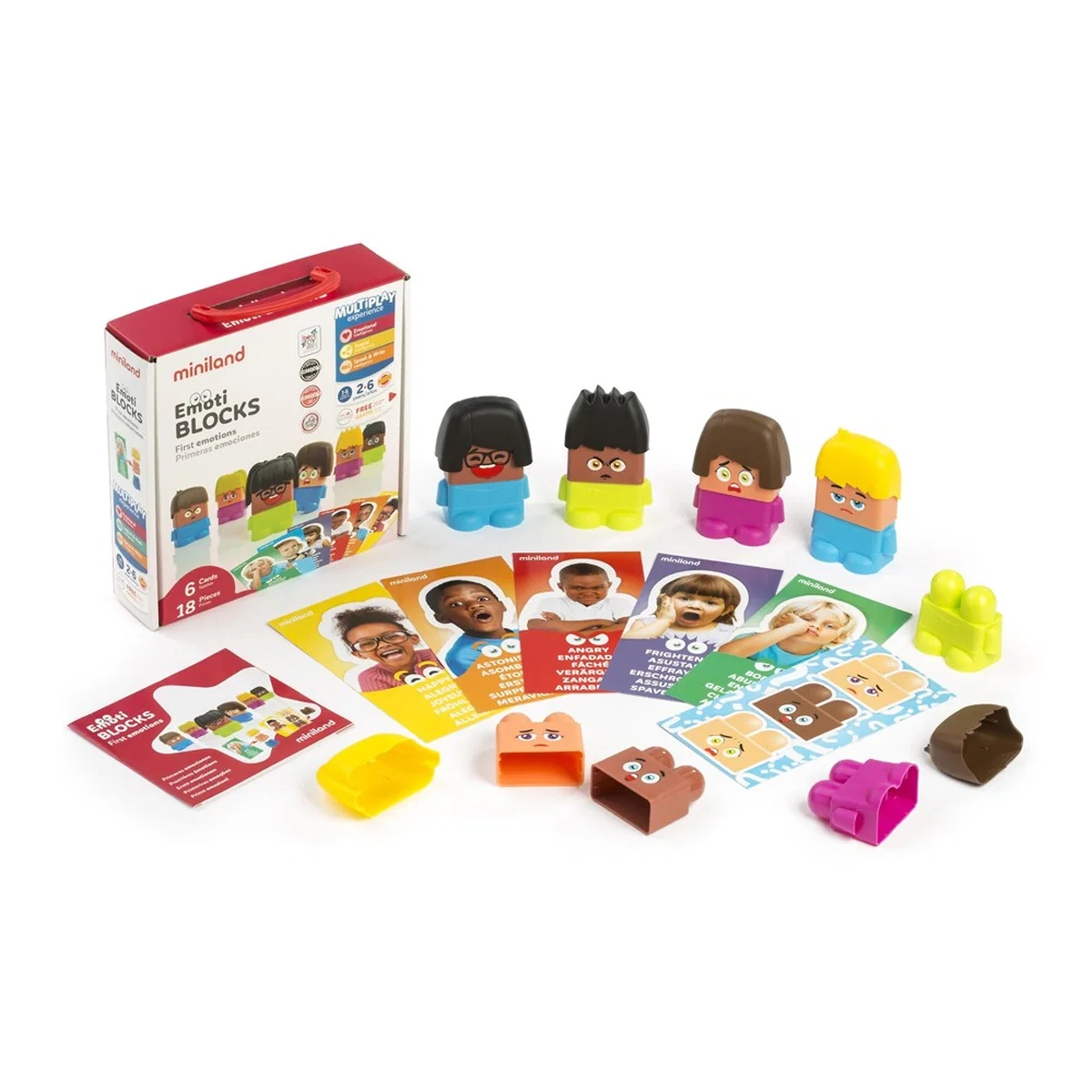 Joc de construit Sentimente Miniland 2 ani [1]