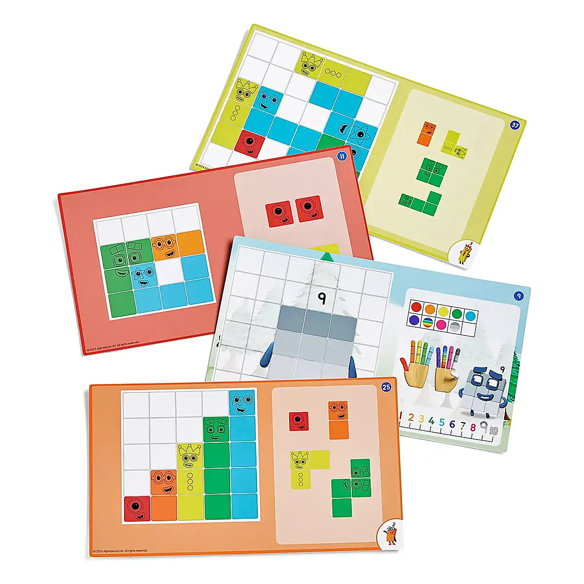 Joc de logica - Numberblocks® rezolva puzzle-uri Hand2Mind 3 ani+ [5]