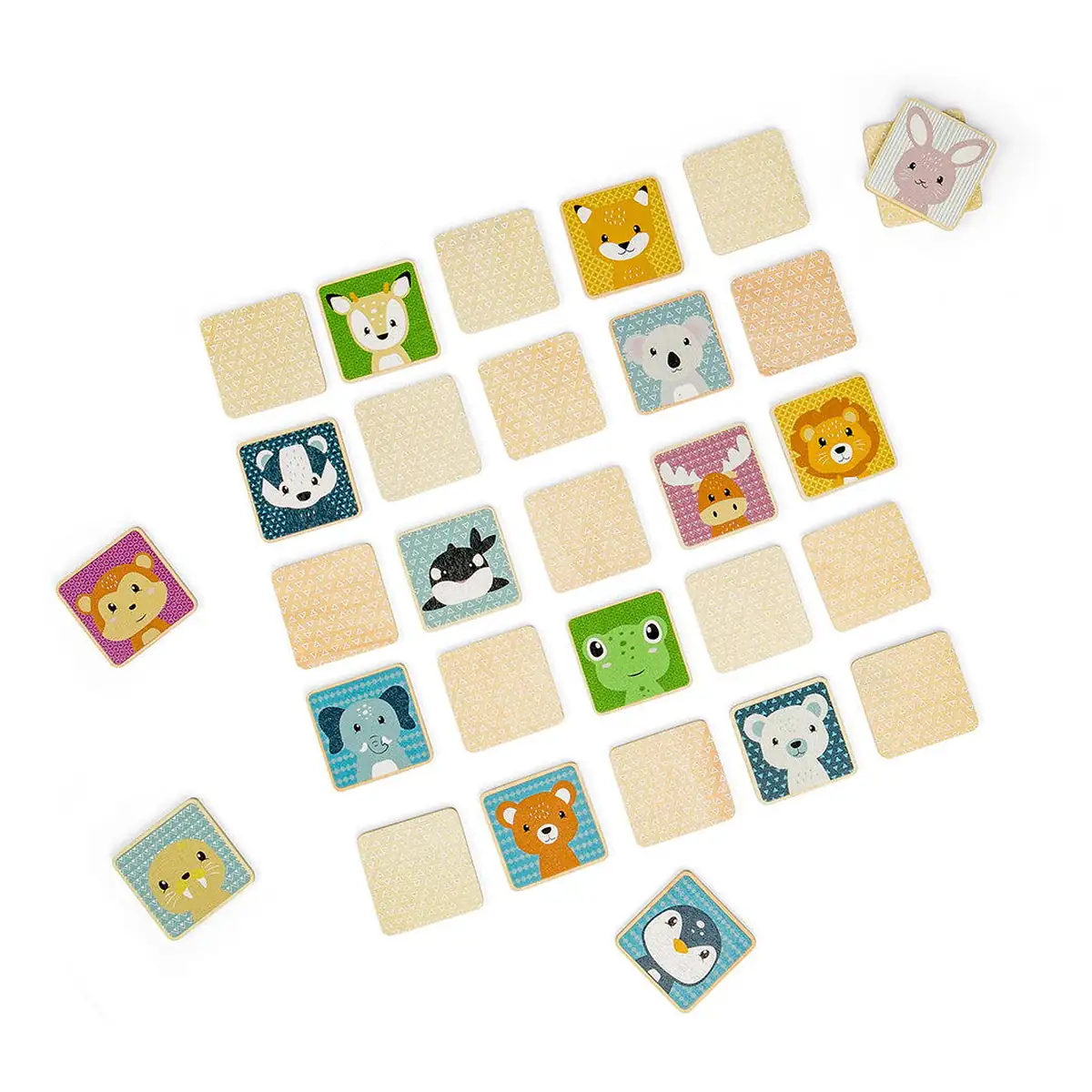 Joc de memorie - Gaseste animalutele BIGJIGS Toys 2 ani+ [2]